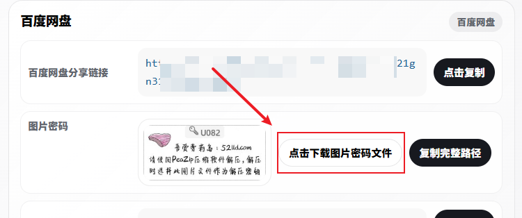 下载百度网盘图片密码文件